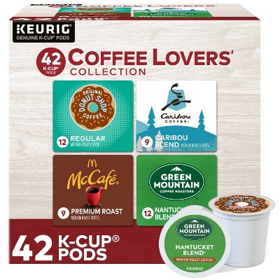 Keurig Coffee Lovers' Collection Keurig K-Cup Coffee Pods Variety Pack Medium Roast - 42ct