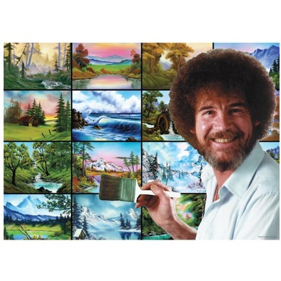 Toynk Bob Ross These Things Live Right In Your Brush 1000 Piece Jigsaw Puzzle