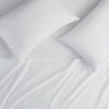4 Pcs 600 Thread Count Cotton Blend Sheet Set, Deep Pocket Premium Touch Bedding Set, Hotel Collection Style Solid Cozy Bed Set for All Season - 4 of 4