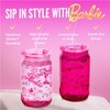 Barbie x Dragon Glassware 16 oz Love Out Loud Drinking Glasses Set of 2 - 3 of 4