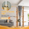 LOVMOR 80" - 95" Adjustable Tall Cat Tower Floor to Ceiling Cat Tree - 3 of 4