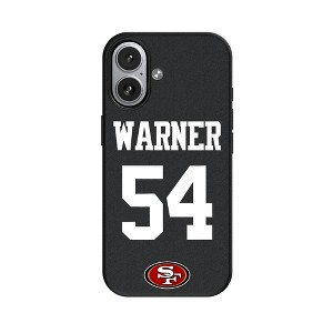 NFL San Francisco 49ers Players Game Tactic MagSafe Compatible Cell Phone Case for Apple iPhone 17 Series - 1 of 4