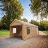 Storage Shed, Outdoor Storage House With Mesh Windows, Door, Curtain, Garden Shed, Outdoor Utility Tool Shed, For Backyard, Patio, Lawn - 4 of 4