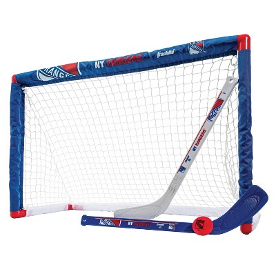 NHL NHL New York Rangers Knee Hockey Goal Set
