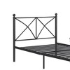 NicBex Full/Queen Size Metal Platform Bed Frame with Headboard and Footboard for Kids,Under Bed Storage Space,No Box Spring Needed,Easy Assembly - 3 of 4