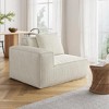 Whisen Modular Sofa Bed - Oversized, Convertible, Soft Corduroy Cloud Velvet Fabric, Two Person Combination - 3 of 4
