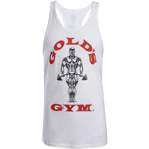 Gold's Gym Muscle Joe Stringer Tank Top - 2xl - White : Target