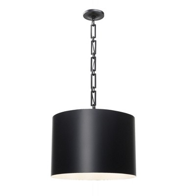 Crystorama Lighting Alston 6 - Light Chandelier in  Matte Black/White