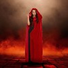 Underwraps Red Tulle Cape with Extended Hood Adult Costume - 3 of 4