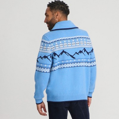 Lands' End Men's Shawl Cardigan