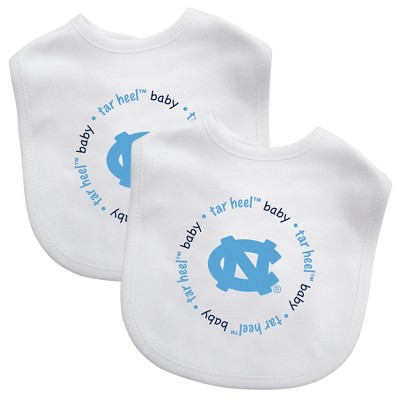 MasterPieces NCAA North Carolina Baby Fanatic Tar Heels 2-Pack Bibs