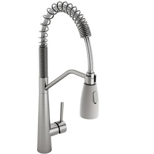YAWWALK Single Handle Kitchen Faucet with Pull-Down Sprayer - High Arc Design - 1 of 1