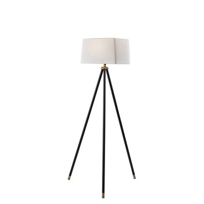 Beaumont Floor Lamp with Accent Black - Adesso