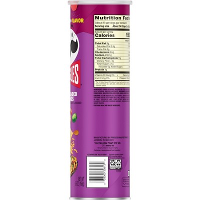 Pringles Spicy Loaded Nacho Chips Potato Crisps Chips - 5.5oz