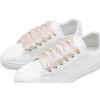 Elerevyo Women's Flat Satin Ribbon Shoelaces Wide Shoestrings Colorful Shoe Laces 1 Pair - 4 of 4