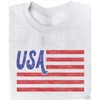 Women's Wo's Usa Flag Graphic Sweatshirt - OAT COLLECTIVE - 2 of 3