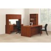 HON 10700 Series "L" Workstation Desk with Three-Quarter Height Pedestal on Left, 66" x 30" x 29.5", Cognac - 3 of 4