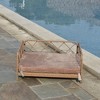 Lyngins Rectangular Rattan Pet Bed for Indoor & Outdoor,Wicker Medium-Sized Dog Sofa Bed,Cat Bed - 2 of 4