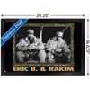 Trends International Eric B. & Rakim - Gold Frame Framed Wall Poster Prints - 3 of 4