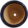 Sunnydaze Studio Outdoor/Indoor High-Fired Glazed UV- and Frost-Resistant Ceramic Planters with Drainage Holes - 2 of 4