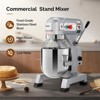 Winado 30 Qt. 1100W Commercial Stand Mixer In Stainless Steel - 3 of 4