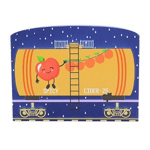 Cat's Meow Village 2.5 Inch Blizzard Express Spicy Cider Train Car Halloween Accessory , Lightweight Halloween Decor Blizzard Express Train Car (1PC) - 1 of 4