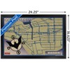 Trends International DC Comics TV Batman Beyond - Map Framed Wall Poster Prints - 3 of 4