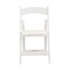 NicBex Mid Century Rustic Wood Dining Chairs Set of 4 with Upholstered Seat,Folding Accent Chairs for Dining Room,Living Room - 3 of 4