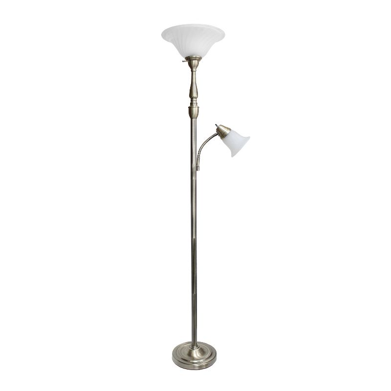 71" 2-Light Mother Daughter Floor Lamp - Elegant Designs, 1 of 7