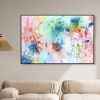 Art Remedy Doll Memories - Rainbow Vibes Colorful Abstract Wall Art Framed - 2 of 4