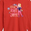 JoJo Siwa Stay Awesome Long Sleeve Graphic T-Shirt - Red - 3T - 2 of 3