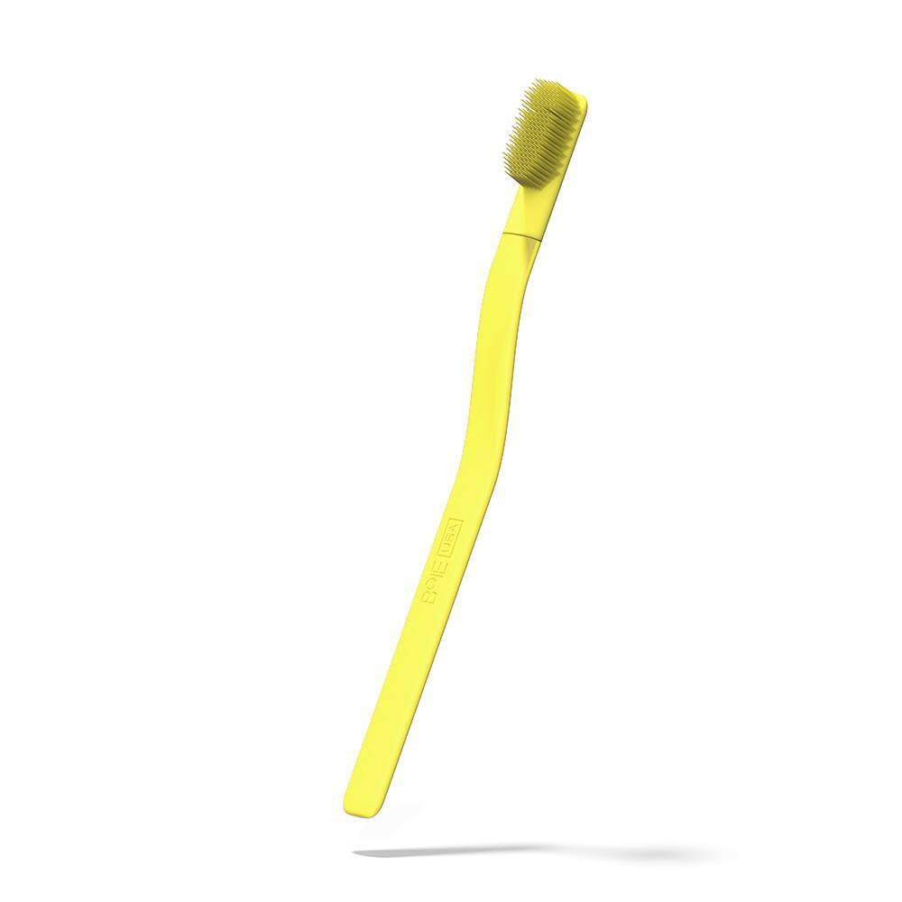 Photos - Electric Toothbrush Boie USA Manual Toothbrush - Yellow - Extra Soft