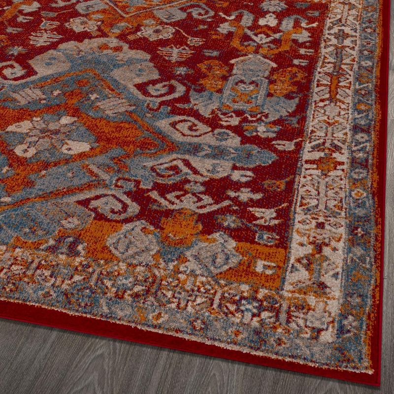 Luxe Weavers Moroccan Floral Area Rug for Living Room, 3 of 6