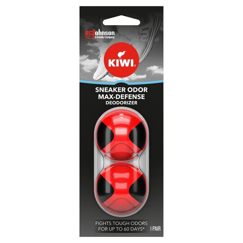KIWI Sneaker Odor Max Defense Deodorizer - 1pair, 1 of 6