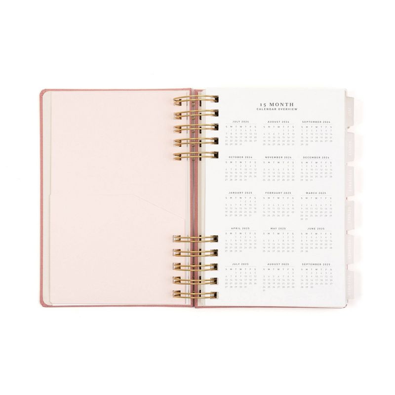 Altitude 2024-25 Weekly/Monthly Academic Planner 8&#34;x5&#34; Mauve Pink, 6 of 17