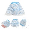 Unique Bargains PU Lace Lace Swimming Cap 1 Pc - 3 of 4