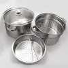 COOKPRO 528 STEEL PASTA COOKER 8 QUART 4 PIECE ENCAPSULATED - 2 of 4