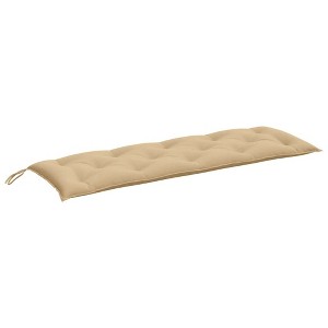 vidaXL Garden Bench Cushion Melange beige 100% polyester - 1 of 4
