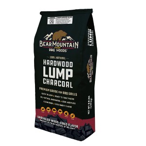 Bear Mountain BBQ Hardwood Lump Charcoal, Premium Grade for BBQ Grills - 1 of 4