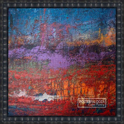 PosterPalooza | 22x22 Bamboo Picture Frame, UV Acrylic, 4 Finishes - Brown, Black, Gold, and Natural
