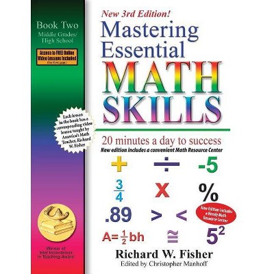 Mastering Essential Math Skills, Book 2 - by  Richard W Fisher (Paperback)