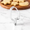 Unique Bargains Cookie Mould Cutter Notched Ice Cream Shape Dishwasher Safe Stainless Steel Silver Tone 1Pcs - 2 of 4