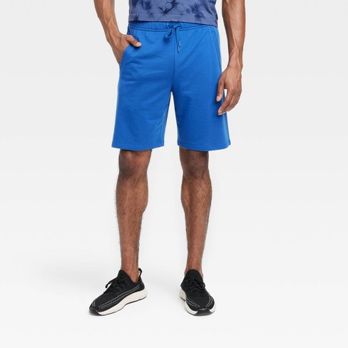 Men's Soft Gym Shorts 9 - All In Motion™ Luxe Blue L : Target