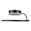 Artcraft Lighting Halo 1 - Light Semi-Flush Mount in  Black - 4 of 4