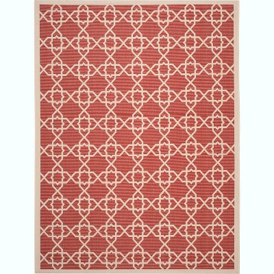 red/beige