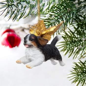 Design Toscano Honor The Pooch: Border Collie Holiday Dog Angel Ornament  Collection : Target