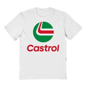 Rerun Island Men's Castrol Stack Baseball Short Sleeve Graphic Cotton T-Shirt - 1 of 1