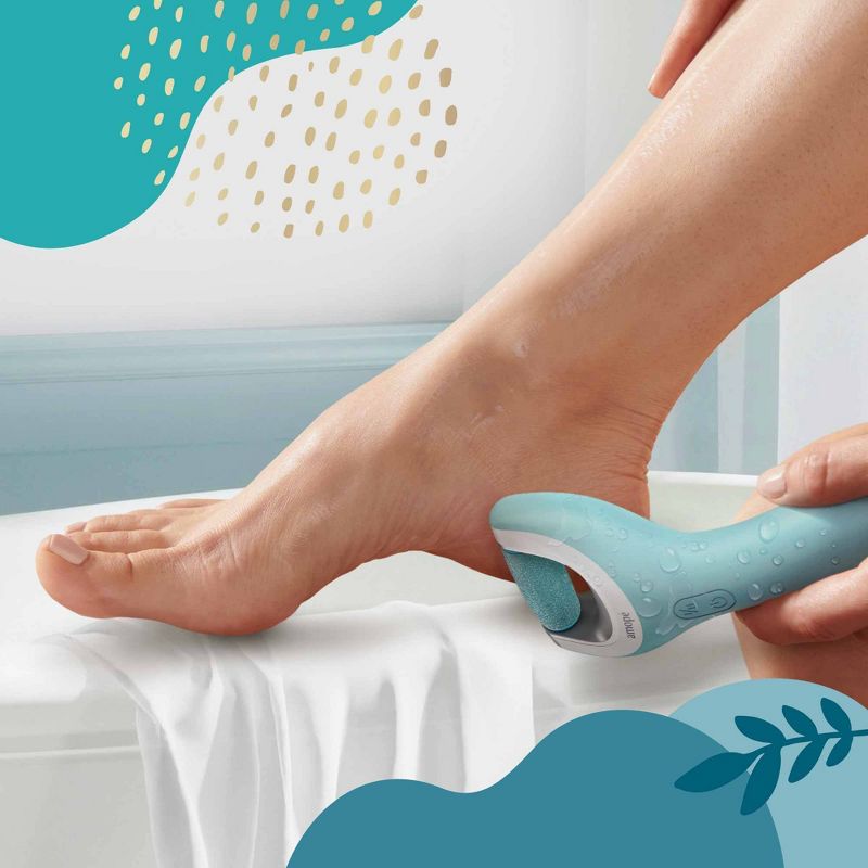 Amope Pedi Perfect Wet Dry Electronic Pedicure Foot File and Callus Remover - 1ct, 4 of 12