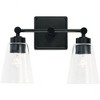 Capital Lighting Rory 2 - Light Vanity in  Matte Black - 4 of 4