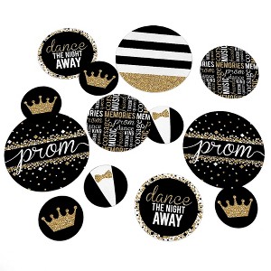 Big Dot of Happiness Prom - Prom Night Giant Circle Confetti - Party Decorations - Large Confetti 27 Count - 1 of 4